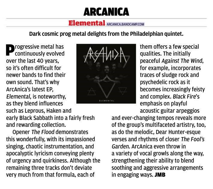 Arcanica Music Prog Magazine